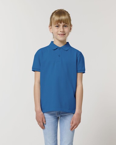 Mini Sprinter - Das Iconic Kinder-Polo - Royal Blue - 3-4/98-104cm bedrucken, Art.-Nr. STPK908C23003