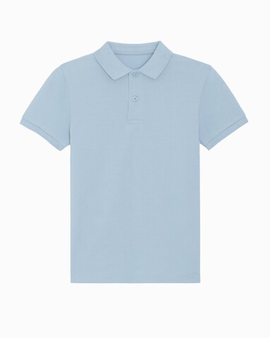 Mini Sprinter - Das Iconic Kinder-Polo - Sky blue - 5-6/110-116cm bedrucken, Art.-Nr. STPK908C23205