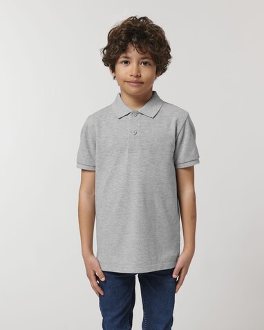 Mini Sprinter - Heather Grey - 5-6/110-116cm bedrucken, Art.-Nr. STPK908C25005