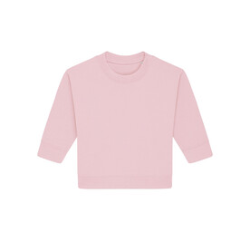 Baby Changer - Iconic Baby-Sweatshirt mit Rundhalsausschnitt - Cotton Pink - 24-36 m/92-98cm bedrucken, Art.-Nr. STSB920C005B5
