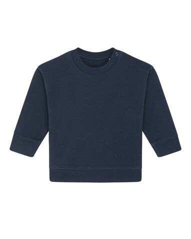 Baby Changer - Das Iconic Baby-Rundhals-Sweatshirt - French Navy - 24-36 m/92-98cm bedrucken, Art.-Nr. STSB920C727B5