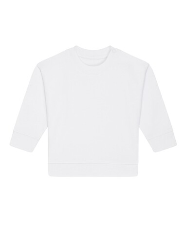 Baby Changer - Das Iconic Baby-Rundhals-Sweatshirt - White - 18-24 m/86-92cm bedrucken, Art.-Nr. STSB920C001B4