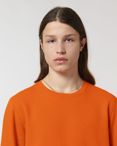 Roller - Das Rundhals-Unisex-Sweatshirt - Bright Orange - 3XL bedrucken, Art.-Nr. STSU868C0133X