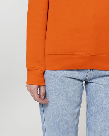 Roller - Das Rundhals-Unisex-Sweatshirt - Bright Orange - 3XL bedrucken, Art.-Nr. STSU868C0133X
