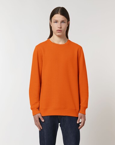 Roller - Das Rundhals-Unisex-Sweatshirt - Bright Orange - XS bedrucken, Art.-Nr. STSU868C013XS