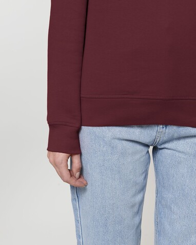 Roller - Das Rundhals-Unisex-Sweatshirt - Burgundy - L bedrucken, Art.-Nr. STSU868C2441L