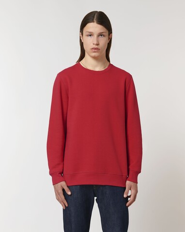 Roller - Das Rundhals-Unisex-Sweatshirt - Red - S bedrucken, Art.-Nr. STSU868C0041S
