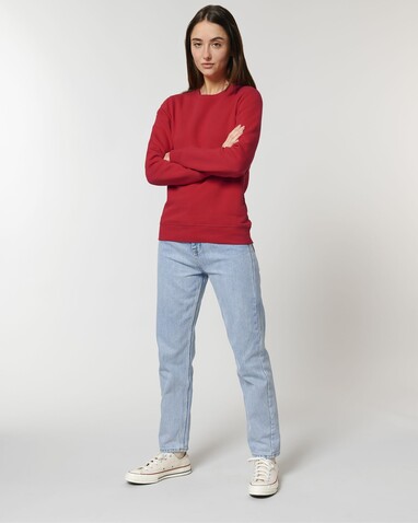 Roller - Das Rundhals-Unisex-Sweatshirt - Red - 4XL bedrucken, Art.-Nr. STSU868C0044X