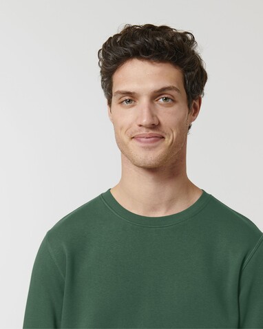 Roller - Das Rundhals-Unisex-Sweatshirt - Bottle Green - S bedrucken, Art.-Nr. STSU868C2241S
