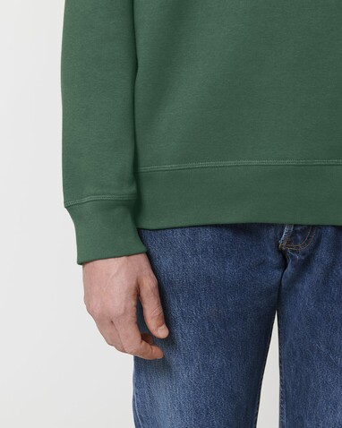 Roller - Das Rundhals-Unisex-Sweatshirt - Bottle Green - S bedrucken, Art.-Nr. STSU868C2241S