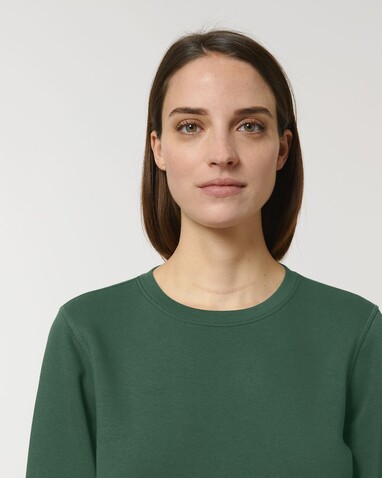 Roller - Das Rundhals-Unisex-Sweatshirt - Bottle Green - S bedrucken, Art.-Nr. STSU868C2241S