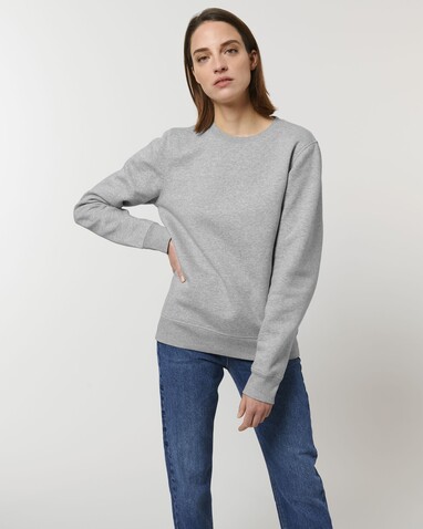 Roller - Das Rundhals-Unisex-Sweatshirt - Heather Grey - XXS bedrucken, Art.-Nr. STSU868C2502S