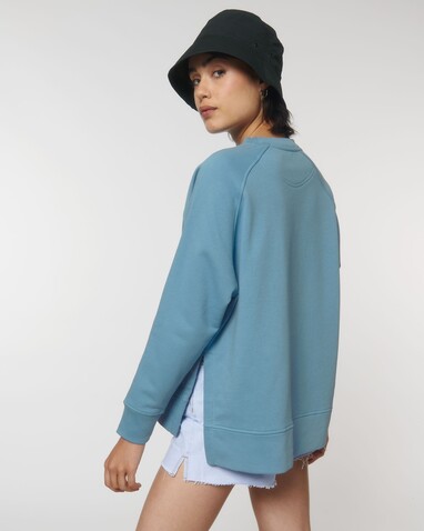 Stella Wilder - Oversized Damen-Sweatshirt mit Rundhalsausschnitt bedrucken, Art.-Nr. STSW872