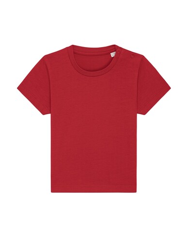Baby Creator - Das Iconic Baby-T-Shirt - Red - 0-6 m/56-68cm bedrucken, Art.-Nr. STTB918C004B1