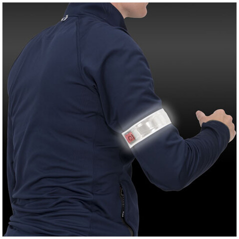 RFX™ Reflektierendes LED-Band, weiss bedrucken, Art.-Nr. 1PR05001 RFX™ Reflektierendes LED-Band, weiss bedrucken, Art.-Nr. 1PR05001