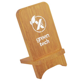 SCX.design W26 kabellose 10W Holz Ladestation mit Leuchtlogo, holz bedrucken, Art.-Nr. 1PX08371