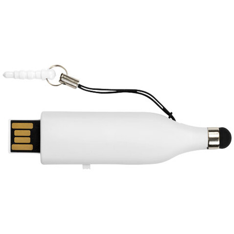 Stylus USB-Stick, weiss, 1GB bedrucken, Art.-Nr. 1Z39230D
