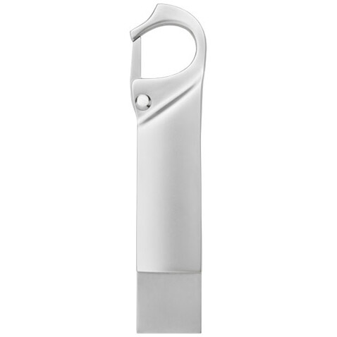 Typ C USB Stick 3.0 mit Karabiner, silber, 32GB bedrucken, Art.-Nr. 1Z49281L