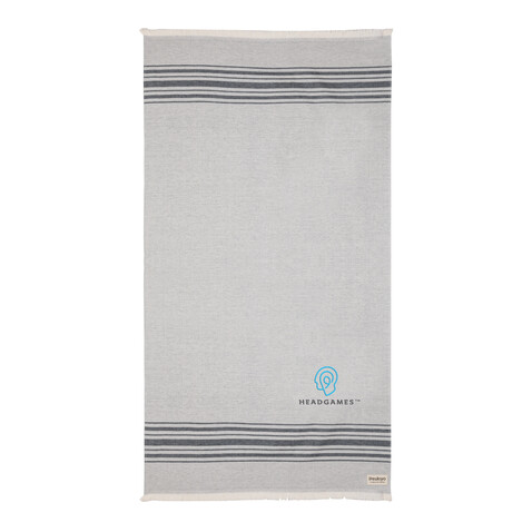 Ukiyo Yumiko AWARE™ Hamamtuch 100x180cm schwarz bedrucken, Art.-Nr. P453.791