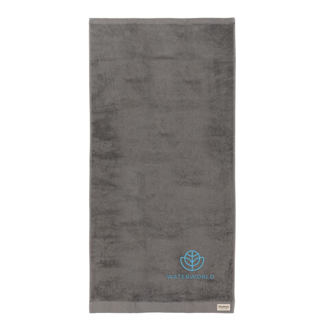 Ukiyo Sakura AWARE™ 500gr/m² Badetuch 50 x 100cm anthrazit bedrucken, Art.-Nr. P453.810