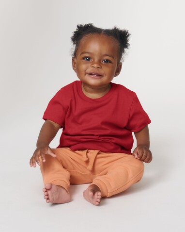 Baby Creator - Das Iconic Baby-T-Shirt - Red - 24-36 m/92-98cm bedrucken, Art.-Nr. STTB918C004B5