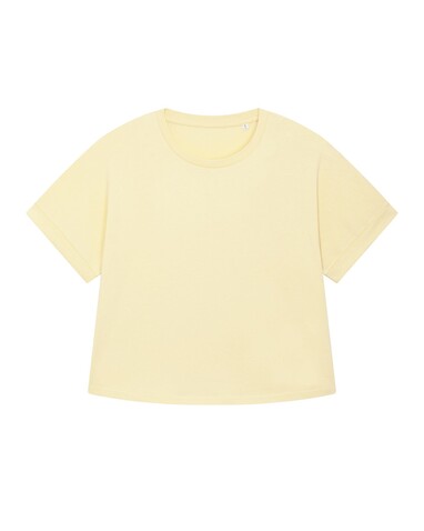 Stella Collider - Das Oversized Damen-T-Shirt mit gekrempelten Ärmeln - Butter - M bedrucken, Art.-Nr. STTW089C0781M Stella Collider - Das Oversized Damen-T-Shirt mit gekrempelten Ärmeln - Butter - M bedrucken, Art.-Nr. STTW089C0781M