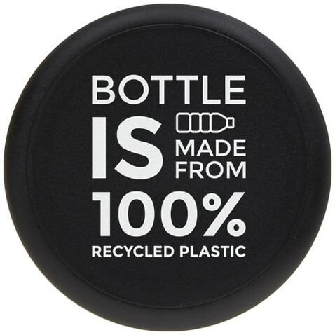 H2O Active® Eco Tempo 700 ml Wasserflasche mit Drehdeckel, schwarz, kohle bedrucken, Art.-Nr. 21045090