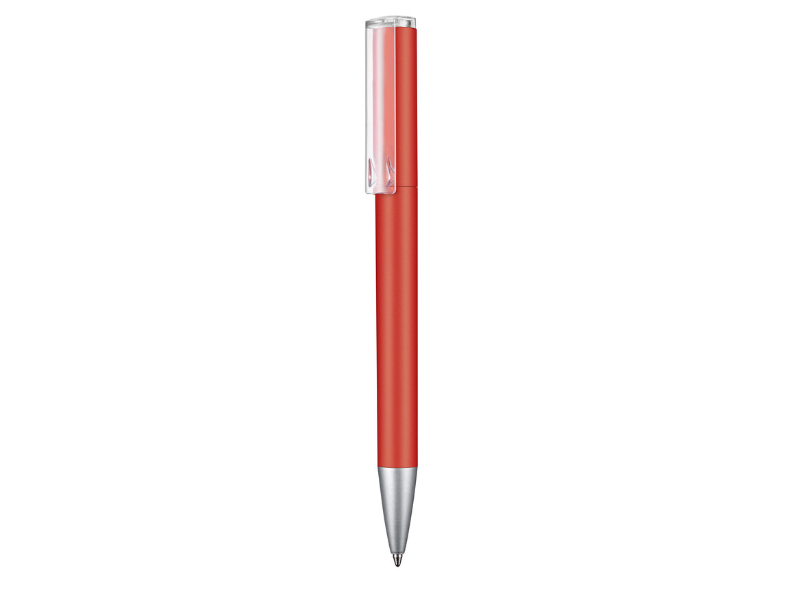 Kugelschreiber LIFT SOFT–signal-rot bedrucken, Art.-Nr. 03801_0601