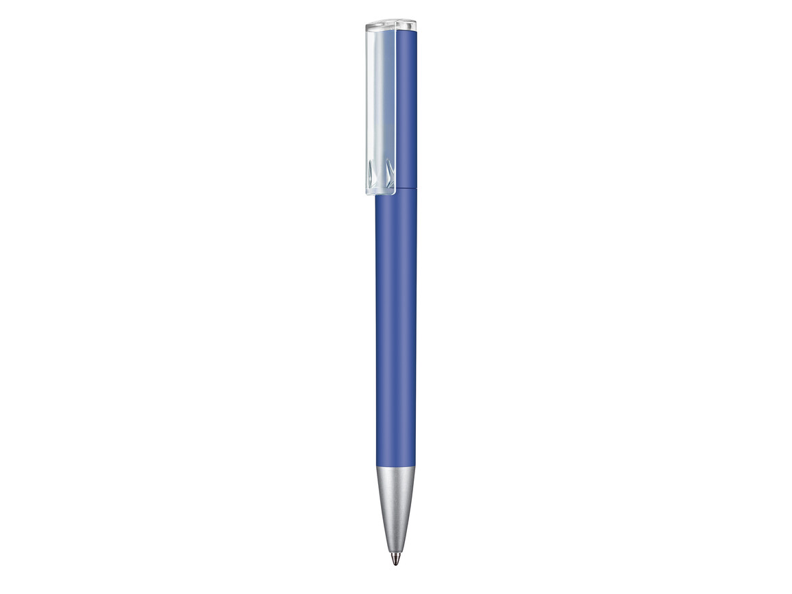 Kugelschreiber LIFT SOFT–azur-blau bedrucken, Art.-Nr. 03801_1300