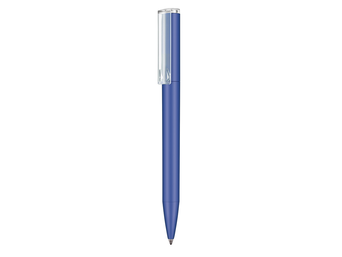Kugelschreiber LIFT SOFT P–azur-blau bedrucken, Art.-Nr. 03811_1300