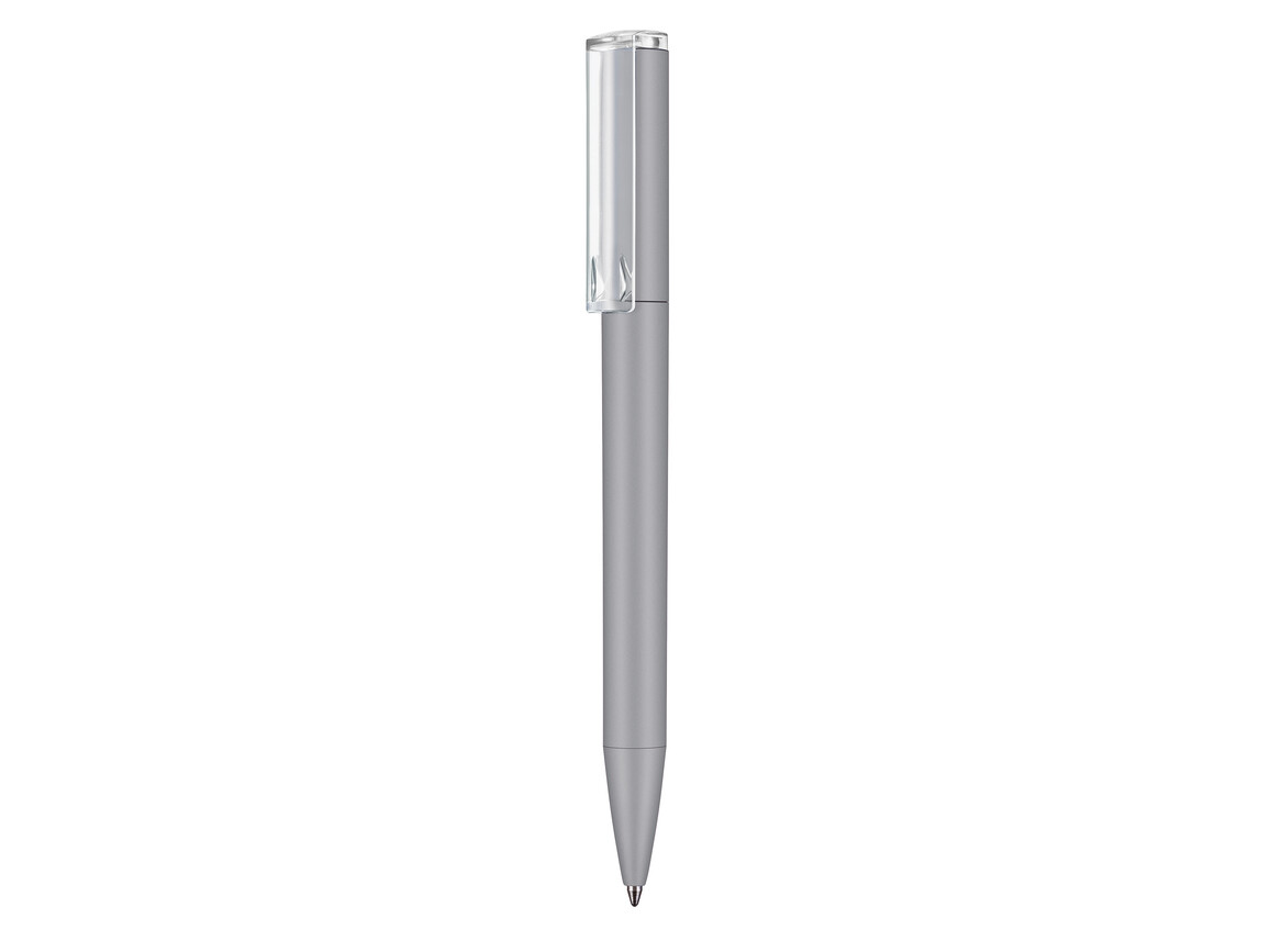 Kugelschreiber LIFT SOFT P–stein-grau bedrucken, Art.-Nr. 03811_1400