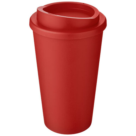 Americano® 350 ml Isolierbecher, rot bedrucken, Art.-Nr. 22000121