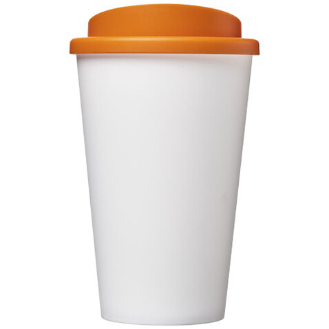 Americano® 350 ml Isolierbecher, orange, weiss bedrucken, Art.-Nr. 22000131