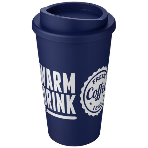 Americano® 350 ml Isolierbecher, dunkelblau bedrucken, Art.-Nr. 22000155