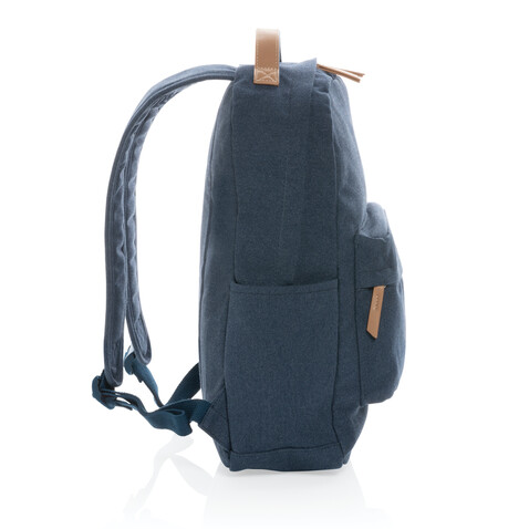 Impact AWARE™ 16 oz. rCanvas Rucksack blau bedrucken, Art.-Nr. P760.225