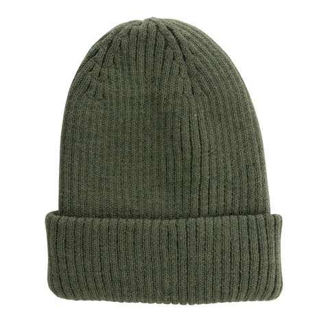 Impact AWARE™ Polylana® doppelt gestrickte Mütze grün bedrucken, Art.-Nr. P453.397