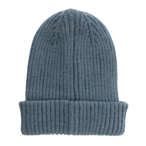 Impact AWARE™ Polylana® doppelt gestrickte Mütze Sage blue bedrucken, Art.-Nr. P453.395