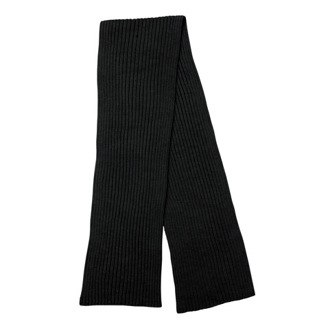 Impact AWARE™ Polylana® Strickschal 180x25cm schwarz bedrucken, Art.-Nr. P453.441