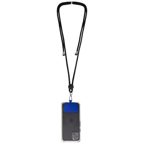 Kubi Smartphone Lanyard, royalblau bedrucken, Art.-Nr. 12426353