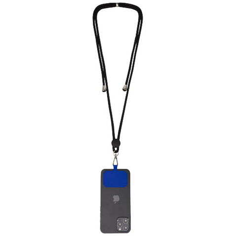 Kubi Smartphone Lanyard, royalblau bedrucken, Art.-Nr. 12426353