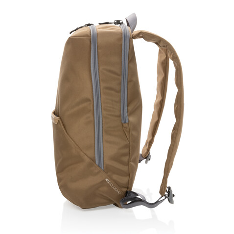 Impact AWARE™ 1200D 15.6&#039;&#039; Laptop-Rucksack khaki, grau bedrucken, Art.-Nr. P762.829