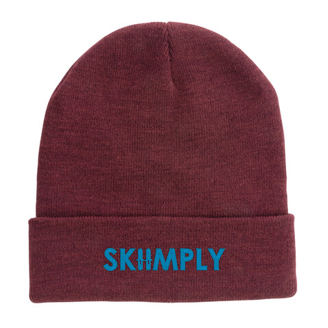 Impact Polylana® Beanie mit AWARE™ Tracer rot bedrucken, Art.-Nr. P453.344