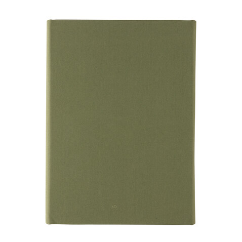 Impact Aware™ A5 Notebook mit Magnetverschluss grün bedrucken, Art.-Nr. P774.387