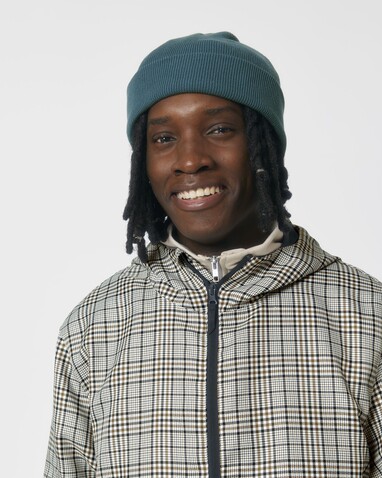 Rib Beanie - Der Rippstrick-Beanie - Stargazer - OS bedrucken, Art.-Nr. STAU772C702OS