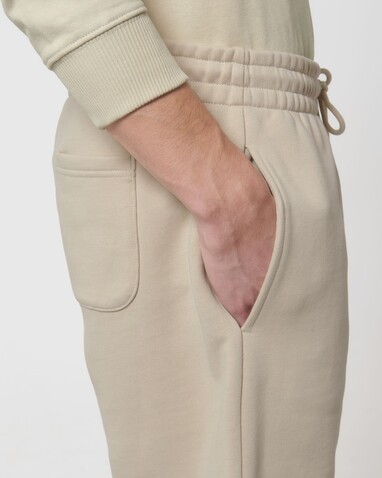 Boarder Dry - Die Unisex-Joggingshorts mit trockenem Griff - Desert Dust - XS bedrucken, Art.-Nr. STBU944C028XS