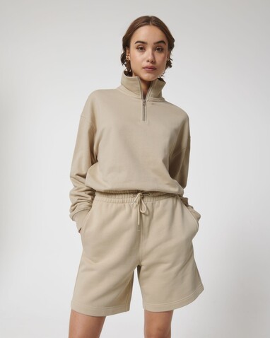 Boarder Dry - Die Unisex-Joggingshorts mit trockenem Griff - Desert Dust - L bedrucken, Art.-Nr. STBU944C0281L