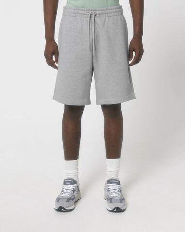 Boarder Dry - Die Unisex-Joggingshorts mit trockenem Griff - Heather Grey - M bedrucken, Art.-Nr. STBU944C2501M
