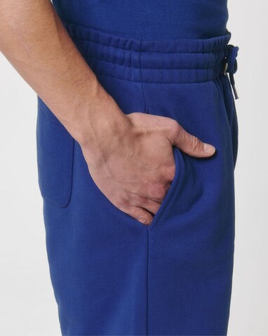 Boarder Dry - Die Unisex-Joggingshorts mit trockenem Griff - Worker Blue - S bedrucken, Art.-Nr. STBU944C0881S