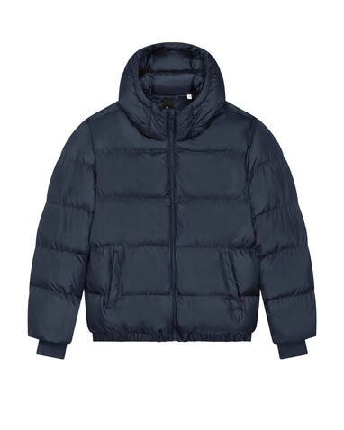 Puffer - Die Oversized Unisex-Steppjacke - French Navy - XXL bedrucken, Art.-Nr. STJU840C7272X