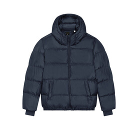 Puffer - Die Oversized Unisex-Steppjacke - French Navy - 3XL bedrucken, Art.-Nr. STJU840C7273X
